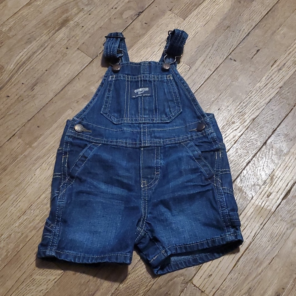Oshkosh bib overall shorts